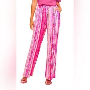 DRAPER'S & DAMON'S" Crinkle Stripe Relaxed fit Pants NWOT. Size Large